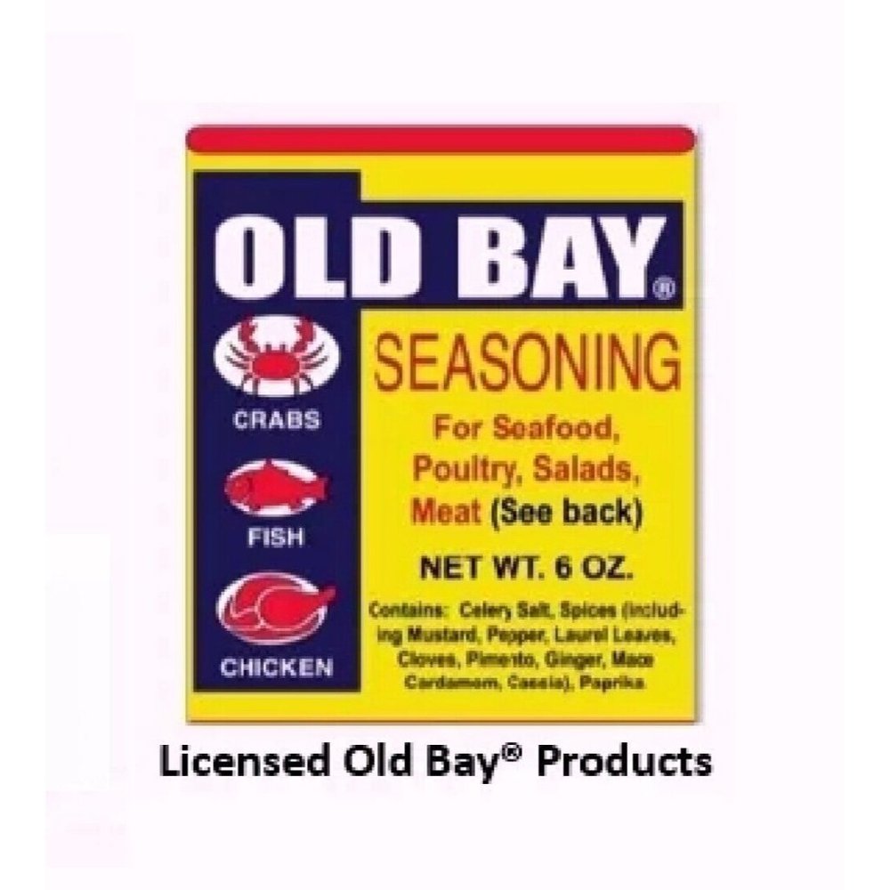 Old Bay Spice And Crabs Can Logo Crew Socks - NEW Fast Ship - Picture 3 of 6